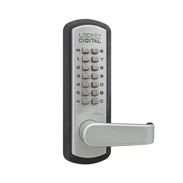 Lockey: 3835 Mechanical Keyless Passage Lever Lock